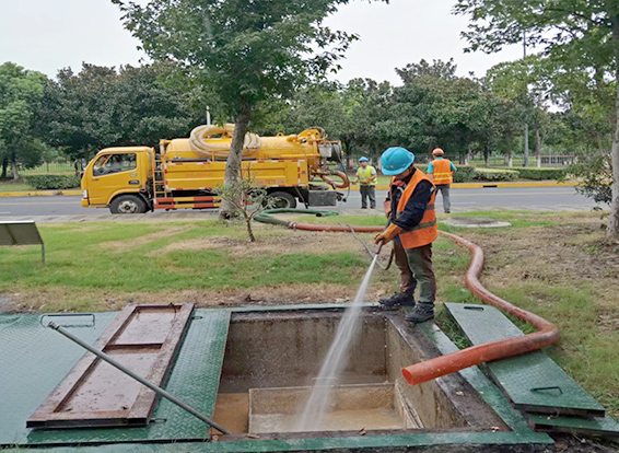 鼓楼化油池清理